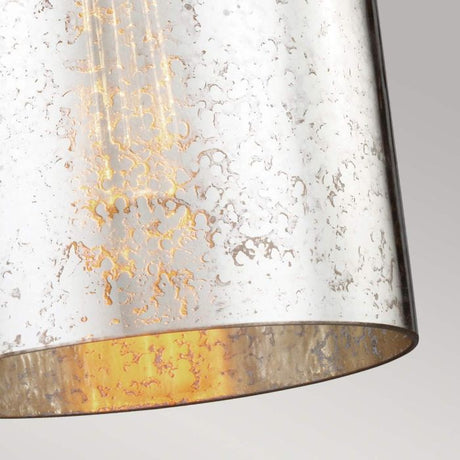 Hounslow 1 Light Mini Pendant Brushed Steel - Comet Lighting