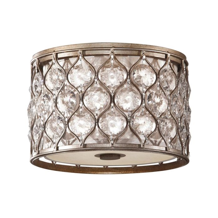 Lucia 2-Light Flush Ceiling Light