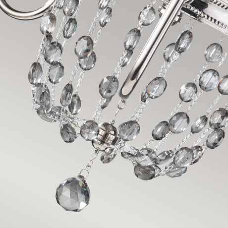 Feiss Malia 3Lt Chandelier - Comet Lighting