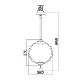 Oberlin Small LED Pendant - Comet Lighting