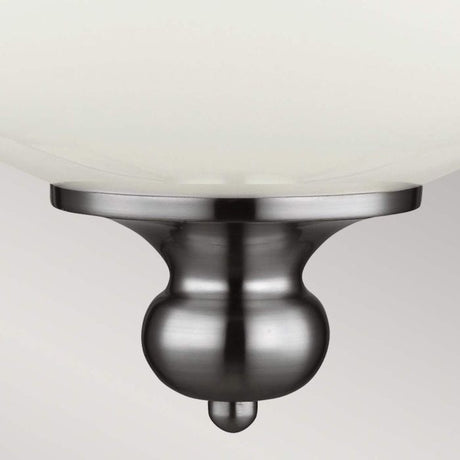 Parkman 1 Light Large Pendant - Polished Nickel - Comet Lighting