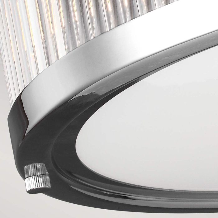 Paulson 3 Light Flush Mount - Comet Lighting