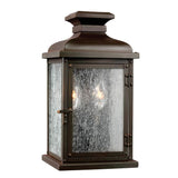 Pediment 2 Light Small Wall Lantern