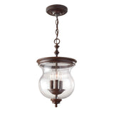 Pickering Lane 3 Light Semi-Flush - Comet Lighting