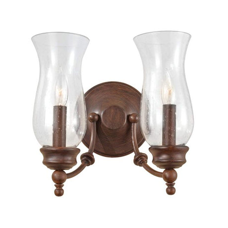 Pickering Lane 2 Light Wall Light - Comet Lighting