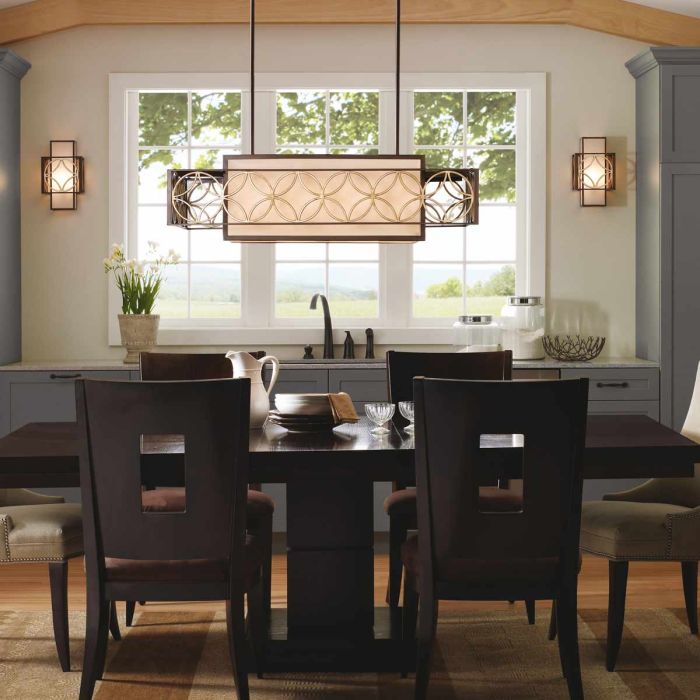 Remy 4 Light Pendant Light - Comet Lighting