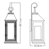 Shepherd 1 Light Extra Large Wall Lantern