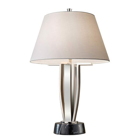 Silvershore 1 Light Table Lamp - Comet Lighting