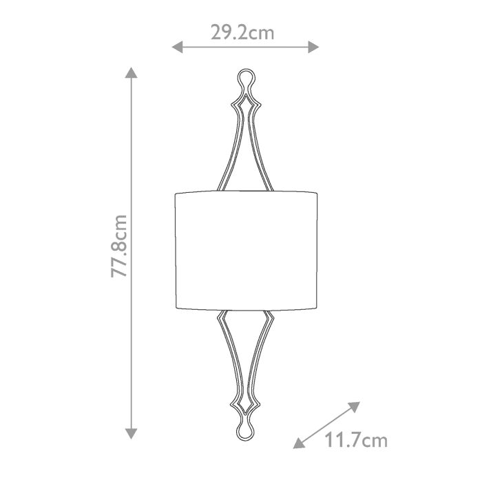 Tilling 1 Light Wall Light - Weathered Iron