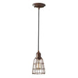 Urban Renewal  1 Light Pendant - Parisian Bronze - Comet Lighting