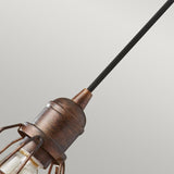 Urban Renewal  1 Light Pendant - Parisian Bronze