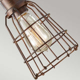 Urban Renewal  1 Light Pendant - Parisian Bronze - Comet Lighting