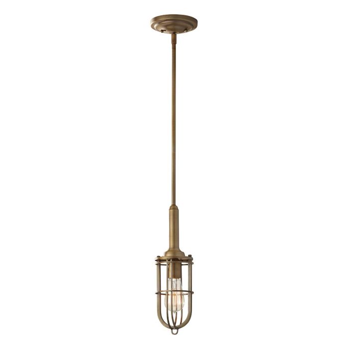 Urban Renewal 1 Light Mini Pendant - Dark Antique Brass