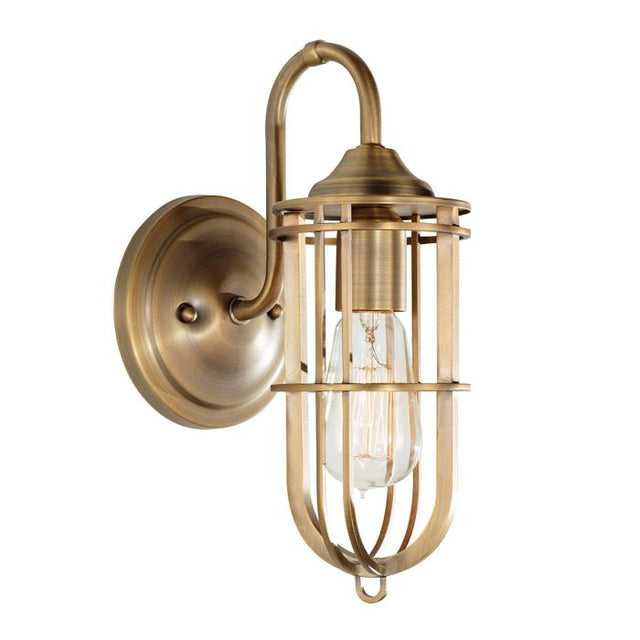 Urban Renewal 1 Light Wall Light  - Dark Antique Brass - Comet Lighting