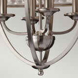 Zara 4 Light Large Chandelier - Comet Lighting