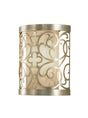 Arabesque 1-Light Wall Light Silver - Comet Lighting