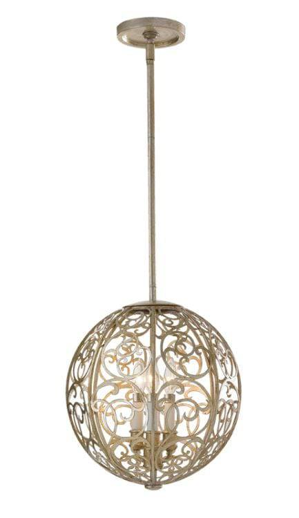 Arabesque 3-Light Chandelier - Comet Lighting