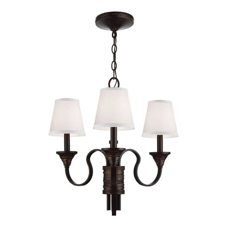 Arbor Creek 3Lt Chandelier - Comet Lighting