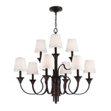 Arbor Creek 9Lt Chandelier - Comet Lighting