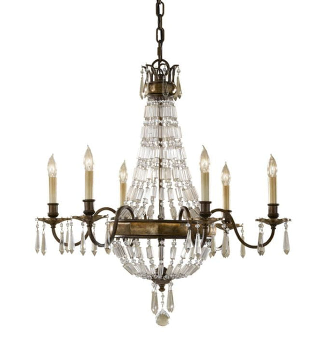 Bellini 6-Light Chandelier - Comet Lighting