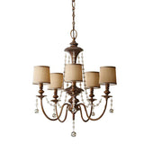 Clarissa 5-Light Chandelier - Comet Lighting