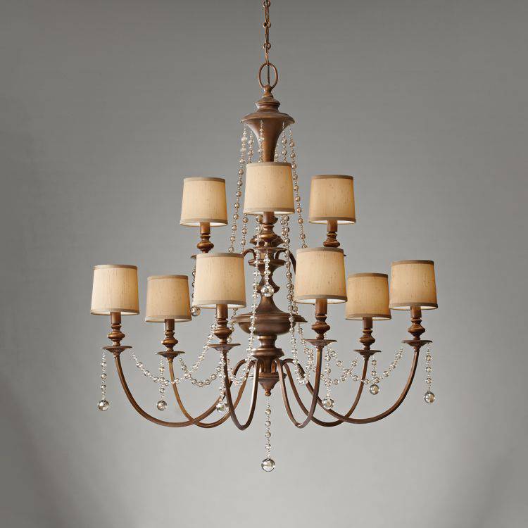 Clarissa 9-Light Chandelier - Comet Lighting