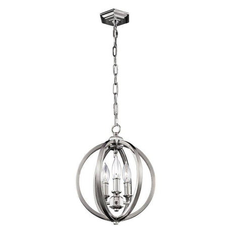 Corinne 3-Light Small Pendant - Comet Lighting