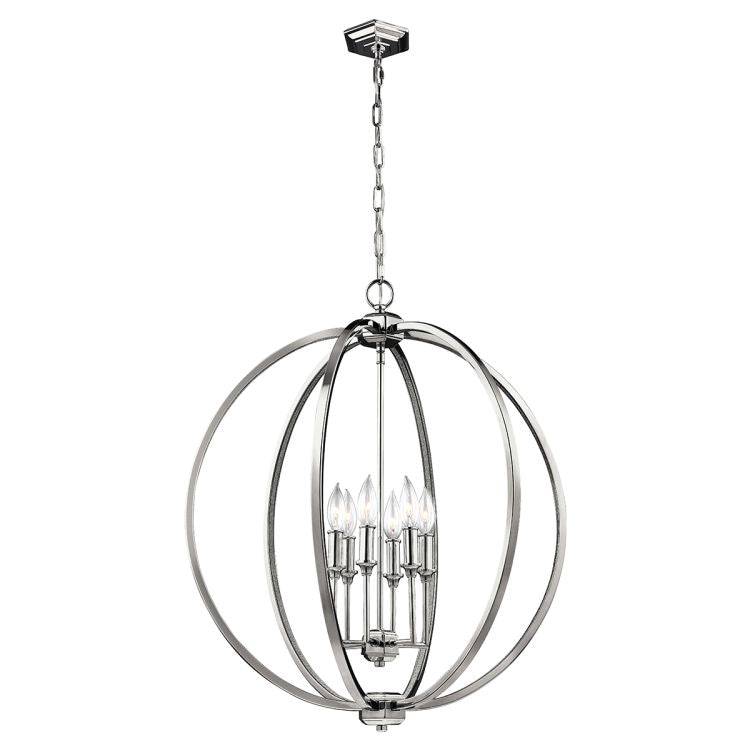 Corinne 6-Light Pendant - Comet Lighting