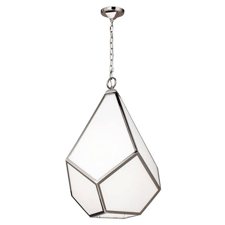 Diamond 4Lt Pendant Chandelier - Comet Lighting