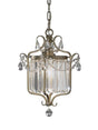 Gianna 1-Light Mini Pendant Ceiling Light Silver - Comet Lighting