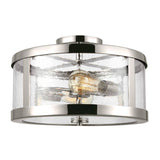 Harrow 2 Light Semi Flush - Comet Lighting