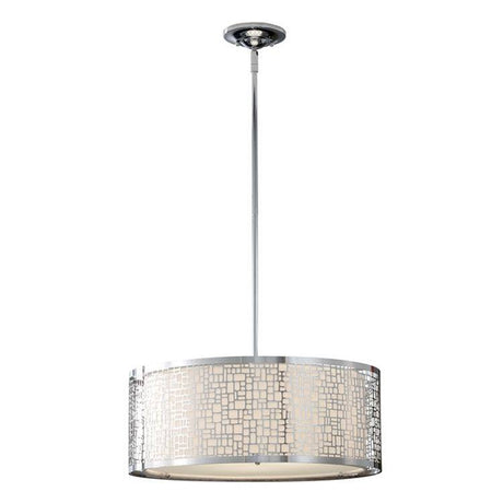 Joplin Large Pendant Ceiling Light Chrome - Comet Lighting