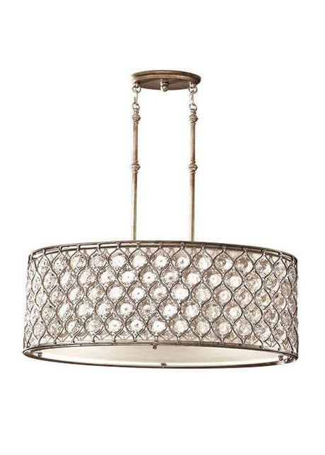 Lucia Oval Pendant Ceiling Light Light - Comet Lighting