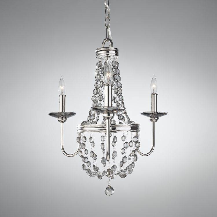 Malia 3Lt Chandelier - Comet Lighting