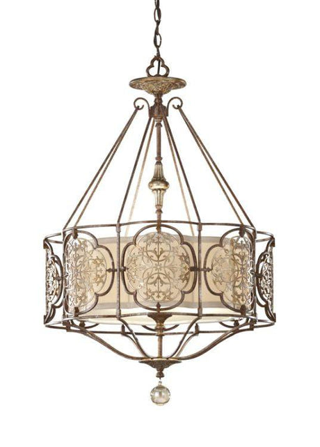 Marcella Pendant Ceiling Light Light Bronze - Comet Lighting