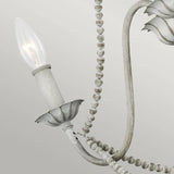 Maryville 3 Light Chandelier Washed Grey - Comet Lighting