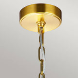 Nico 1 Light Medium Pendant Burnished Brass - Comet Lighting