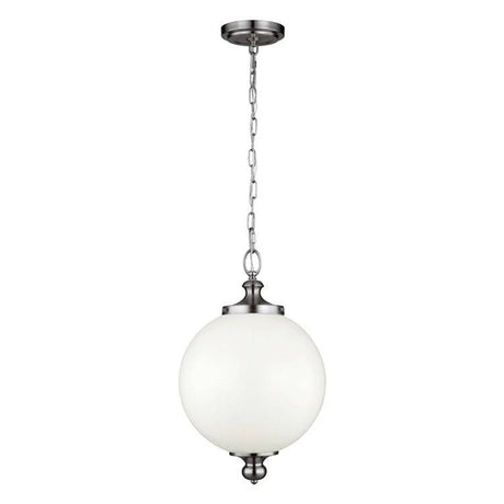 Parkman Large Pendant Ceiling Light Nickel - Comet Lighting