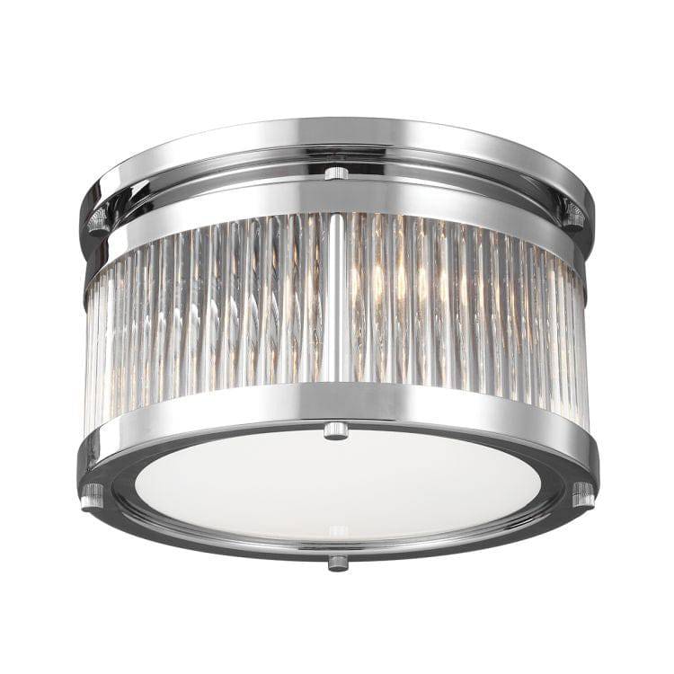 Paulson 2-Light Flush Ceiling Light - Comet Lighting