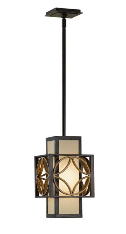 Remy 1-Light Pendant Ceiling Light Bronze/Gold - Comet Lighting