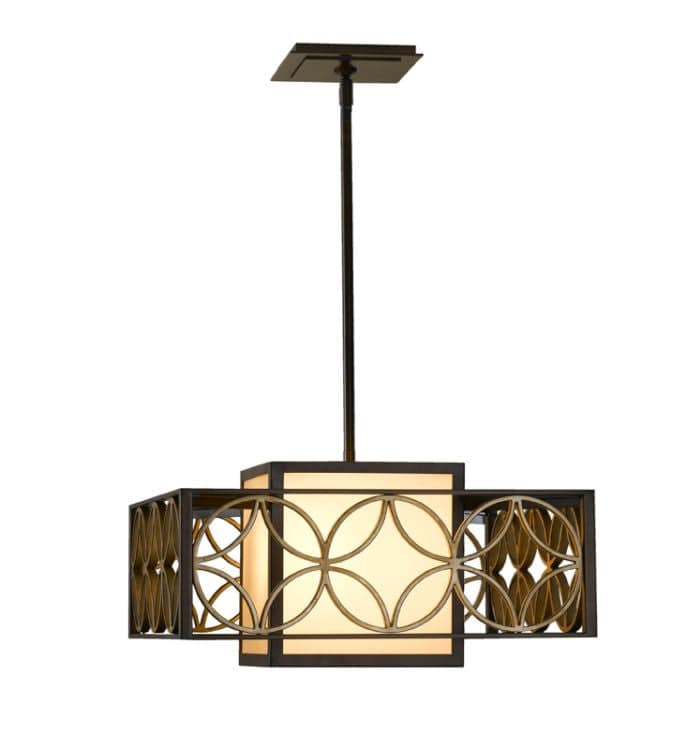 Remy Pendant Ceiling Light Bronze Gold - Comet Lighting