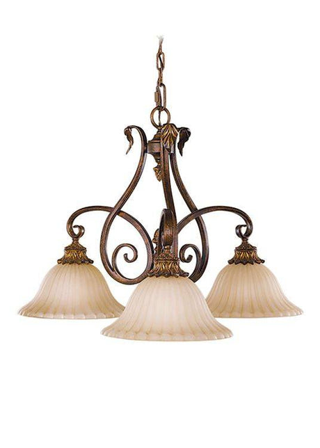 Sonoma Valley 3-Light Chandelier - Comet Lighting