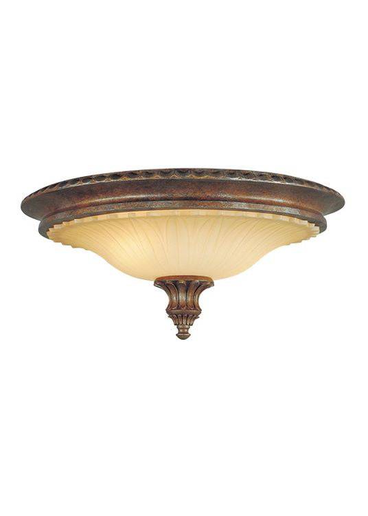 Stirling Castle 2-Light Flush Ceiling Light - Comet Lighting