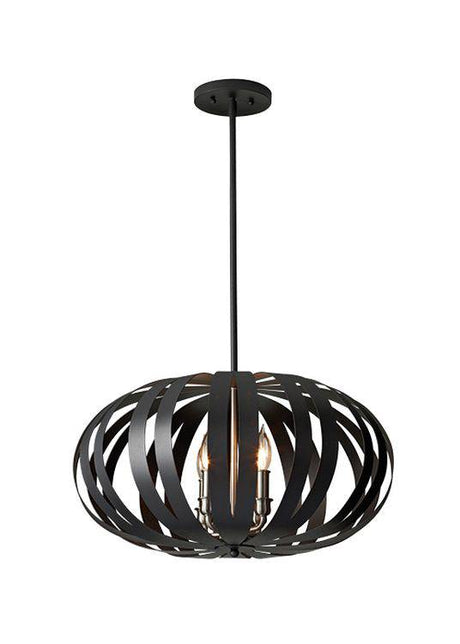 Woodstock 4-Light Medium Chandelier - Comet Lighting