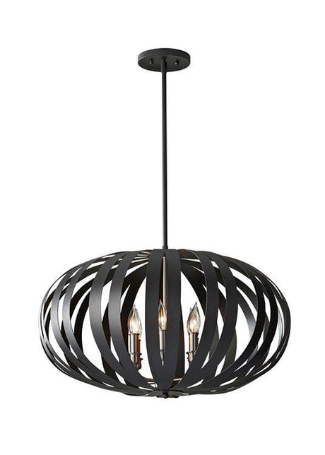 Woodstock 6-Light Large Chandelier - Comet Lighting