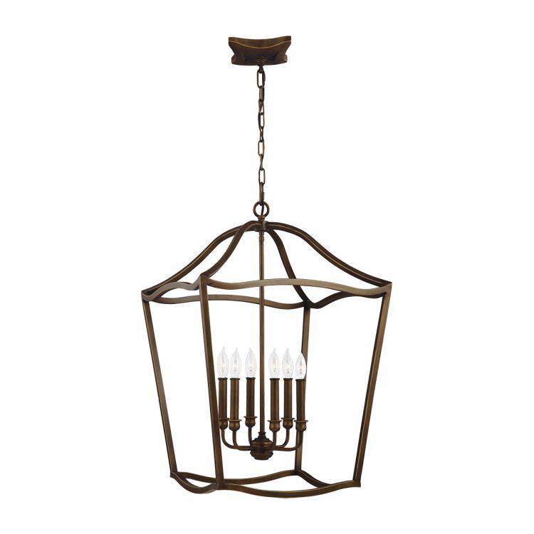 Yarmouth 6 Light Pendant - Comet Lighting