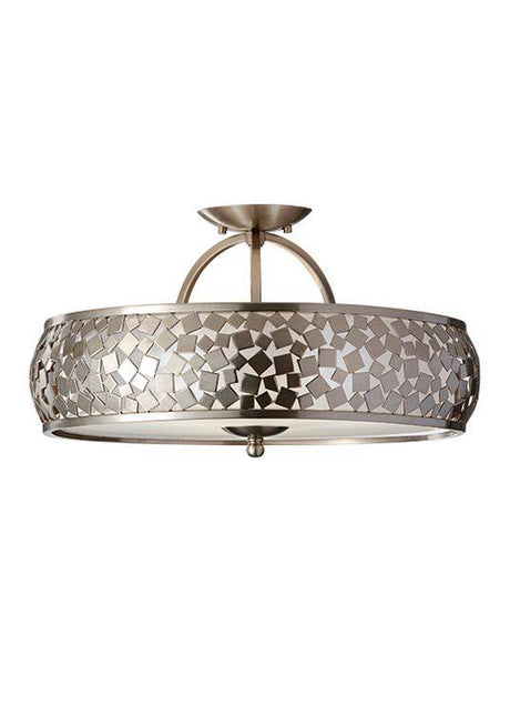 Zara Semi-Flush Light - Comet Lighting