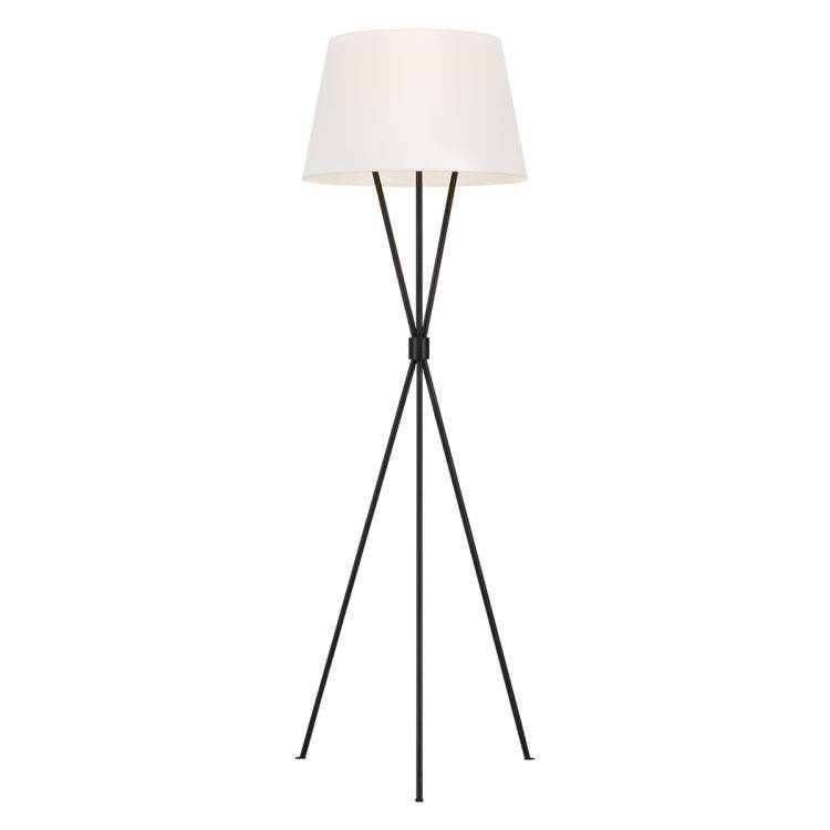 Penny 1 Light Floor Lamp - Aged Iron - Comet Lighting