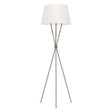 Penny 1 Light Floor Lamp - Polished Nickel - Comet Lighting