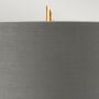 Ferrara Table Lamp - Grey and Polished Gold